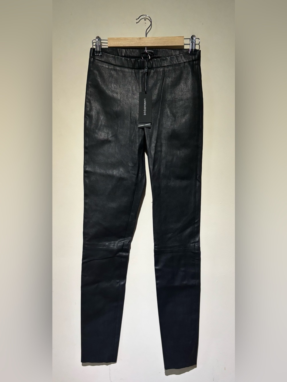 Lamarque Stretch Leather Leggings